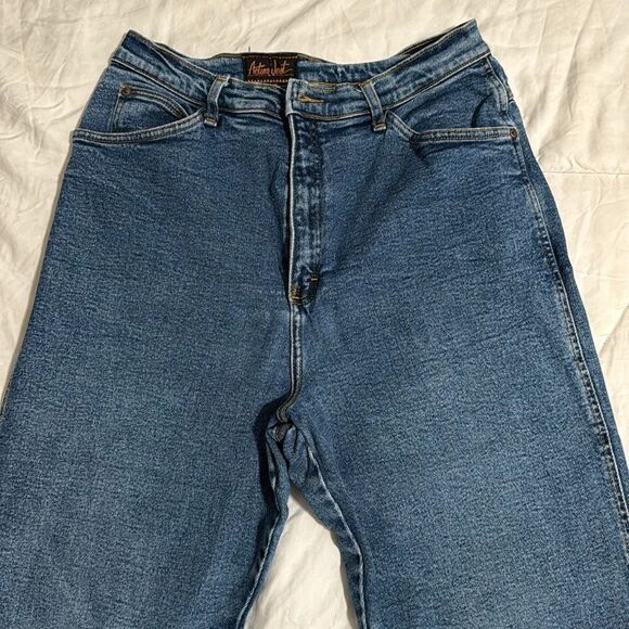 Action West Vintage Made in Mexico Western 90s Y2K Straight Leg Stretch Jeans 14 - Picture 2 of 12